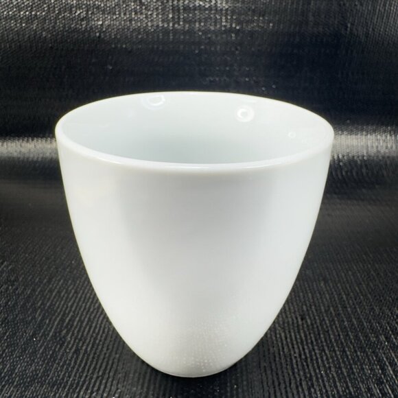 Amuse Professional Barista Heavy White Ceramic Coffee Mug Cup Set 2 Mugs Cups - Picture 9 of 12